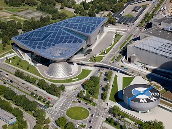 Los modulos Solarwatt cubren el mundo de BMW en Múnich.